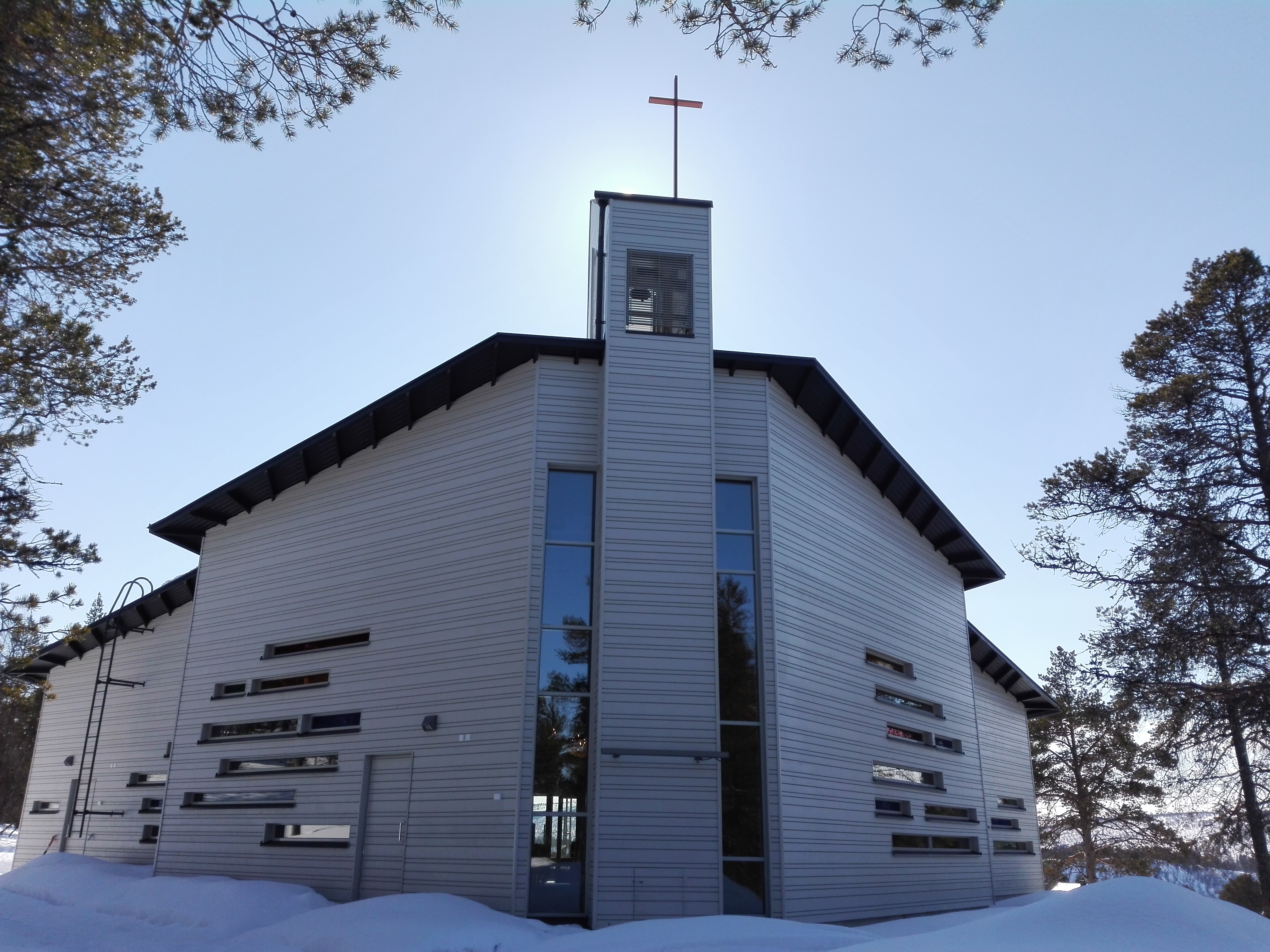 talvikuva kappelista